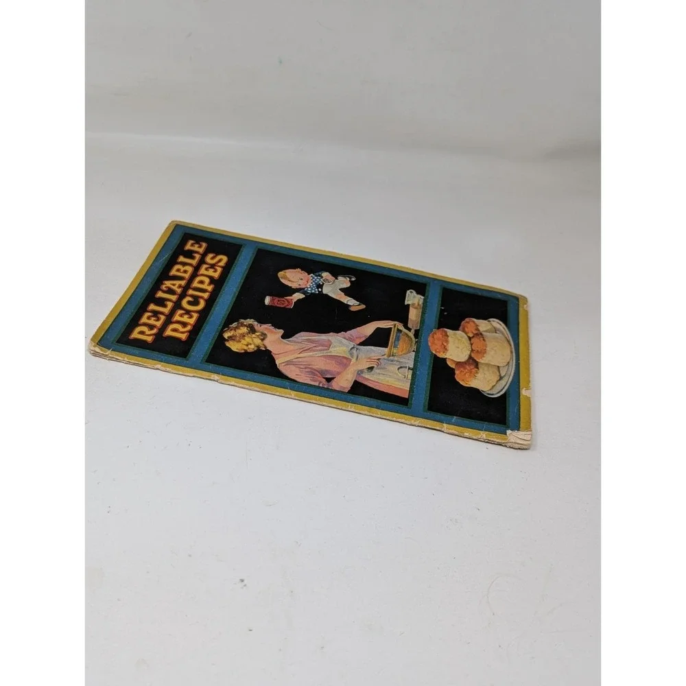 Vintage 1920s Calumet Baking‎ Powder Cook Book- Reliable Recipes for Baking